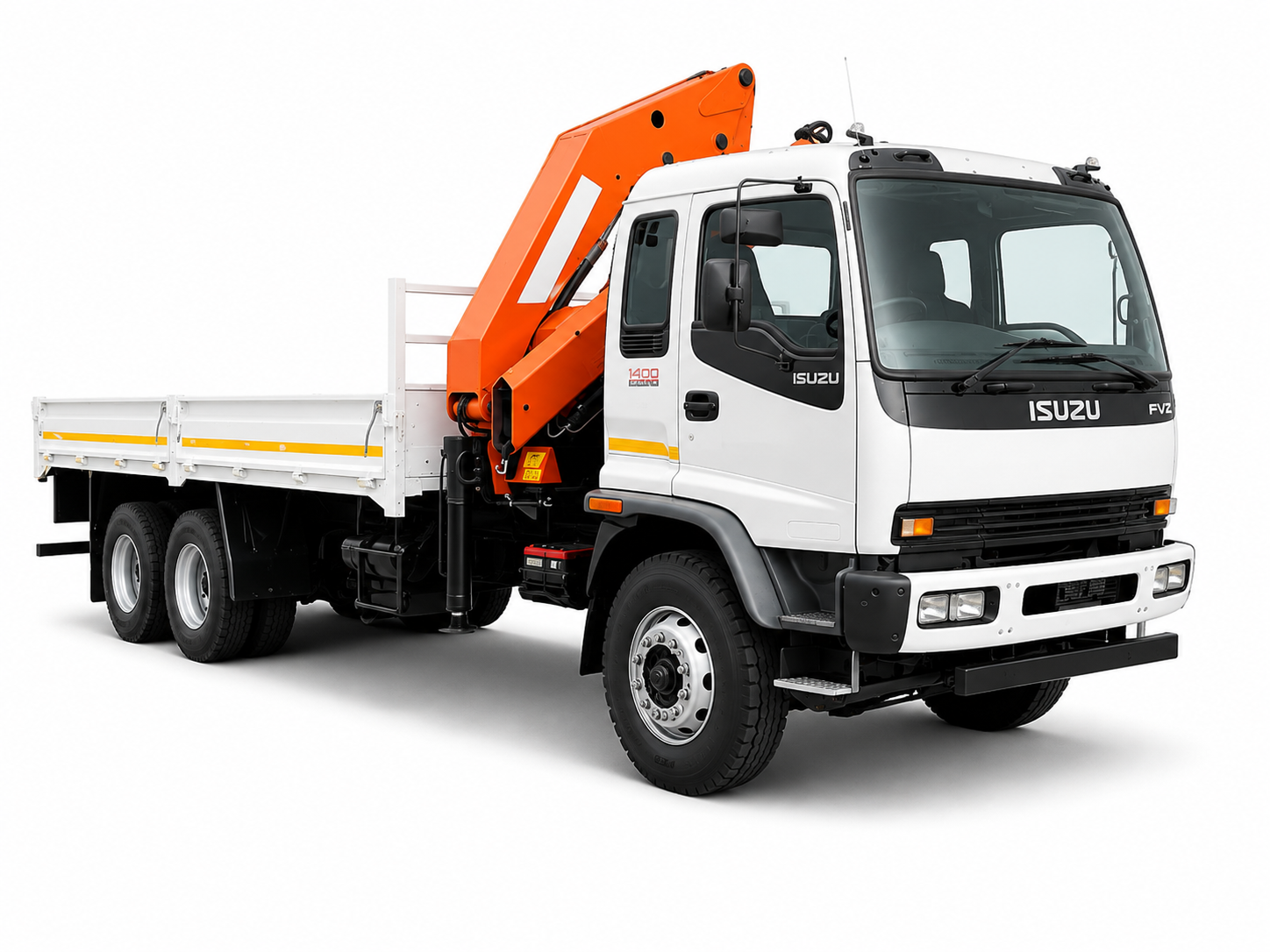 Isuzu FVZ 1400 crane truck